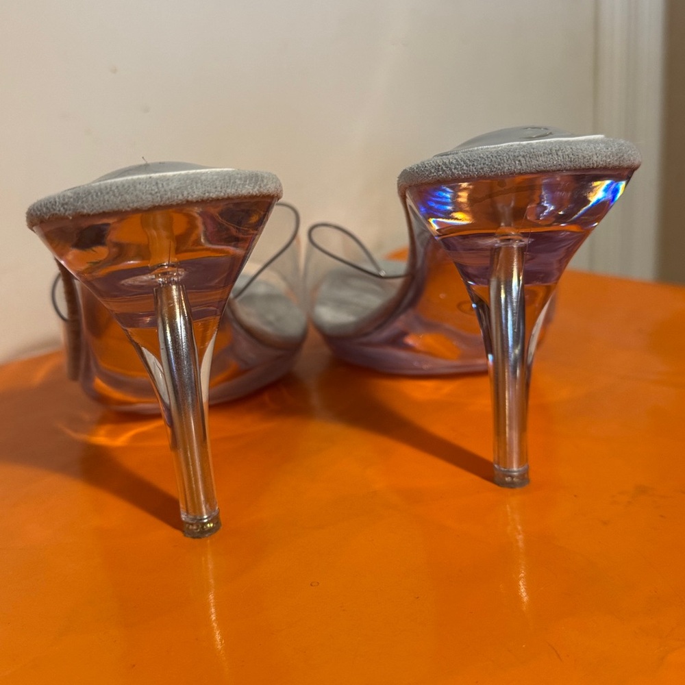 Clear Stiletto Heels - Picture 6 of 8